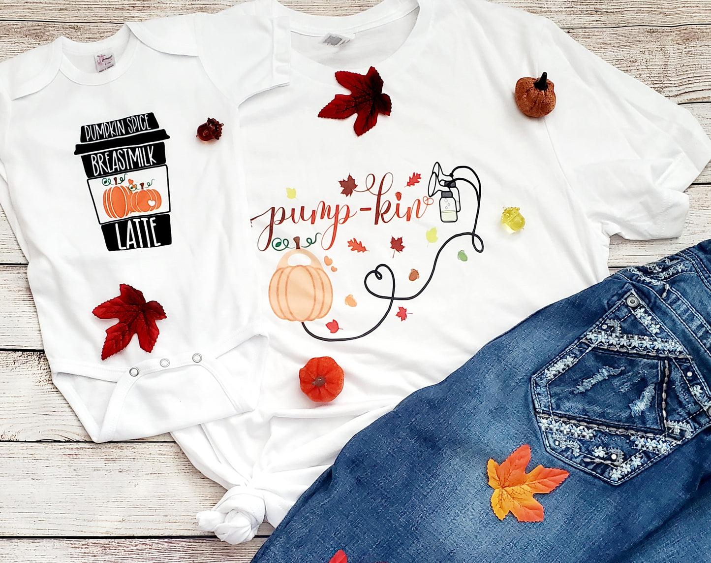 Pumpkin Spice Breastmilk Latte Onesie