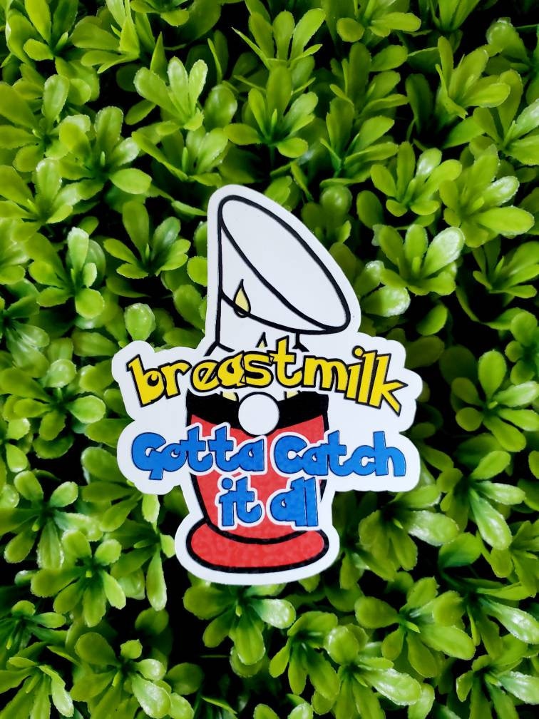 Breastfeeding sticker, pump sticker, breast pump decal, breastfeeding decal, breastfeeding sticker, star bucks logo sticker, nursing mom