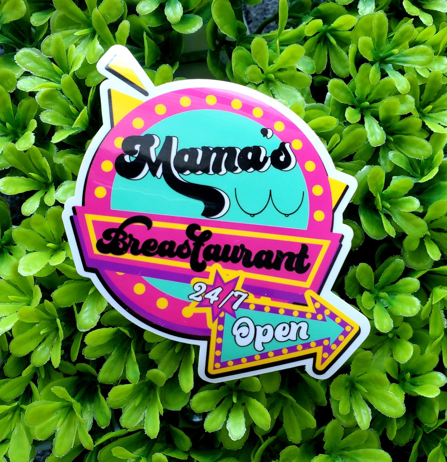 Mamas Breastaurant Sticker