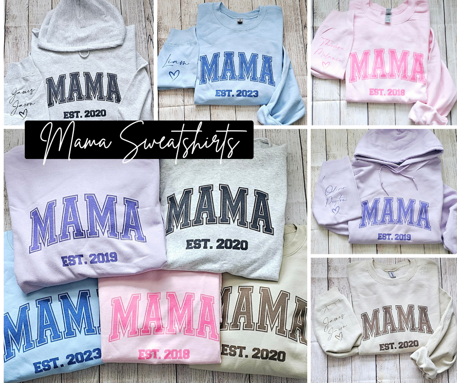 Mama sweatshirts and hoodies