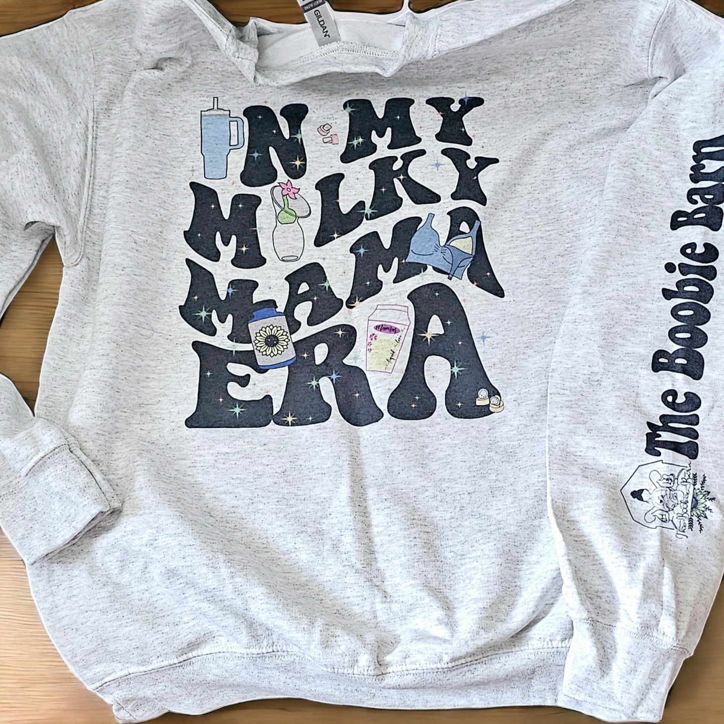 Milky Mama Era Crew Neck Sweatshirt