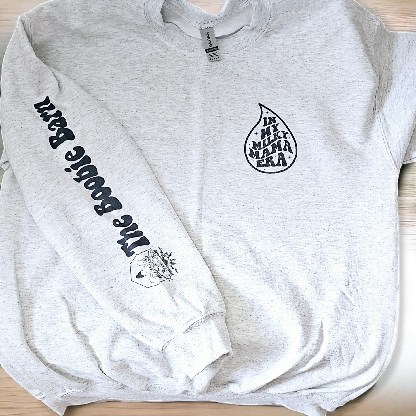 Milky Mama Era Crew Neck Sweatshirt