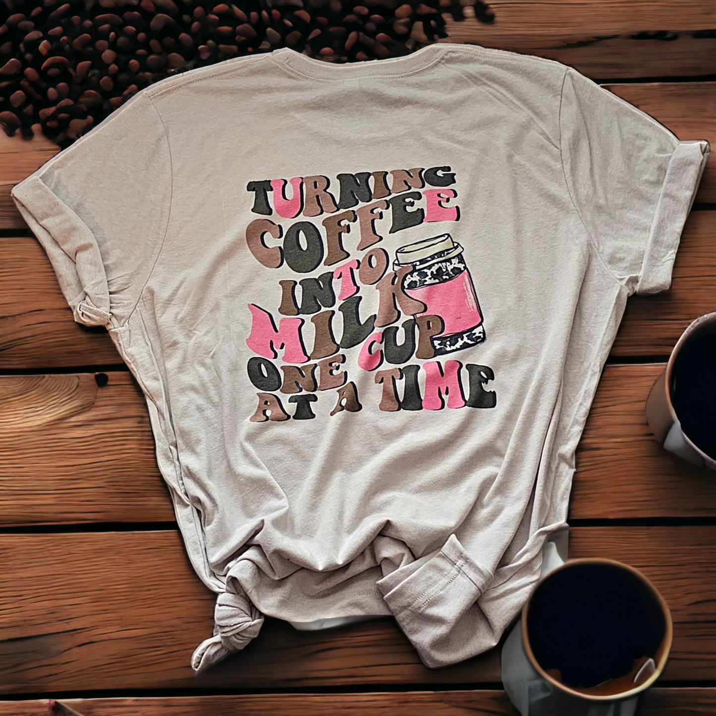 Turning Coffee Into Milk T-Shirt