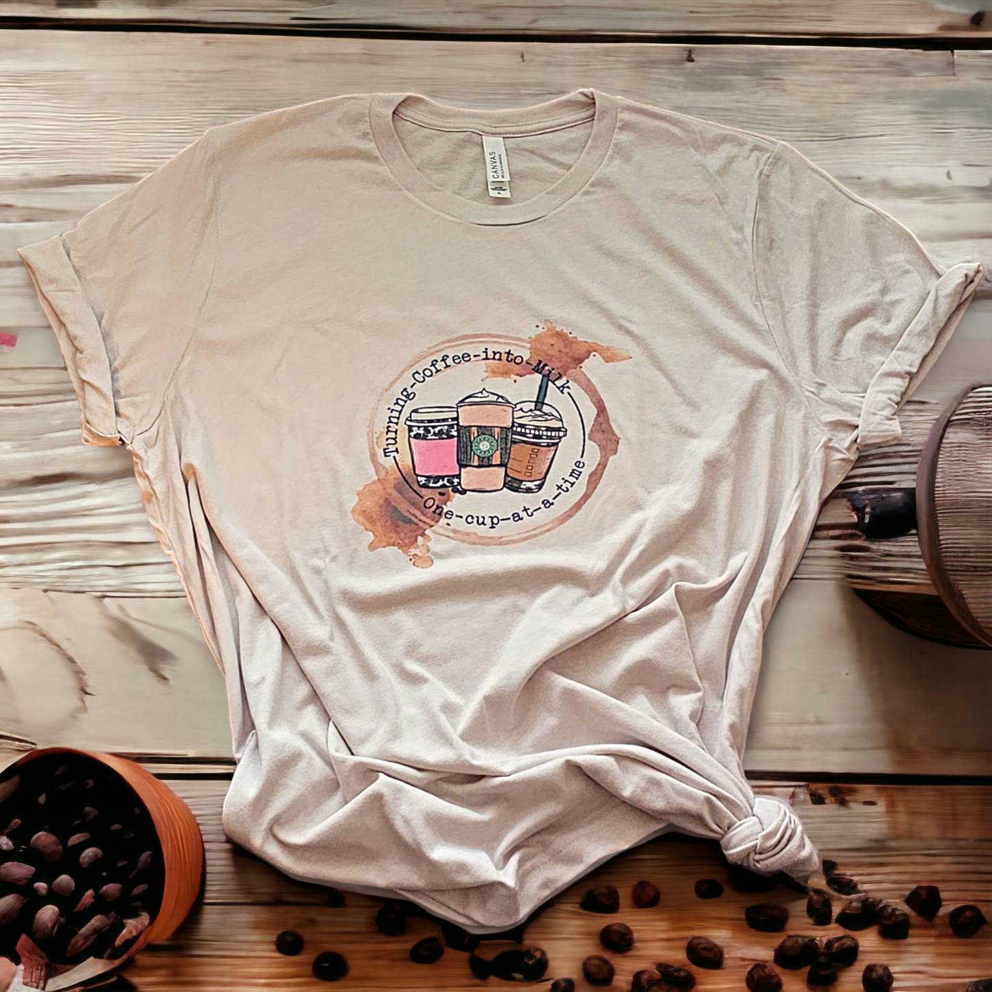 Turning Coffee Into Milk T-Shirt