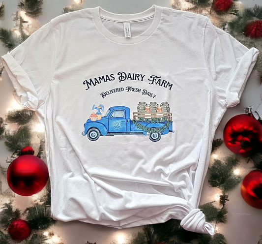 Mamas Dairy Farm T-Shirt