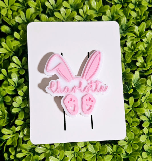 Easter Bunny Hair Clip