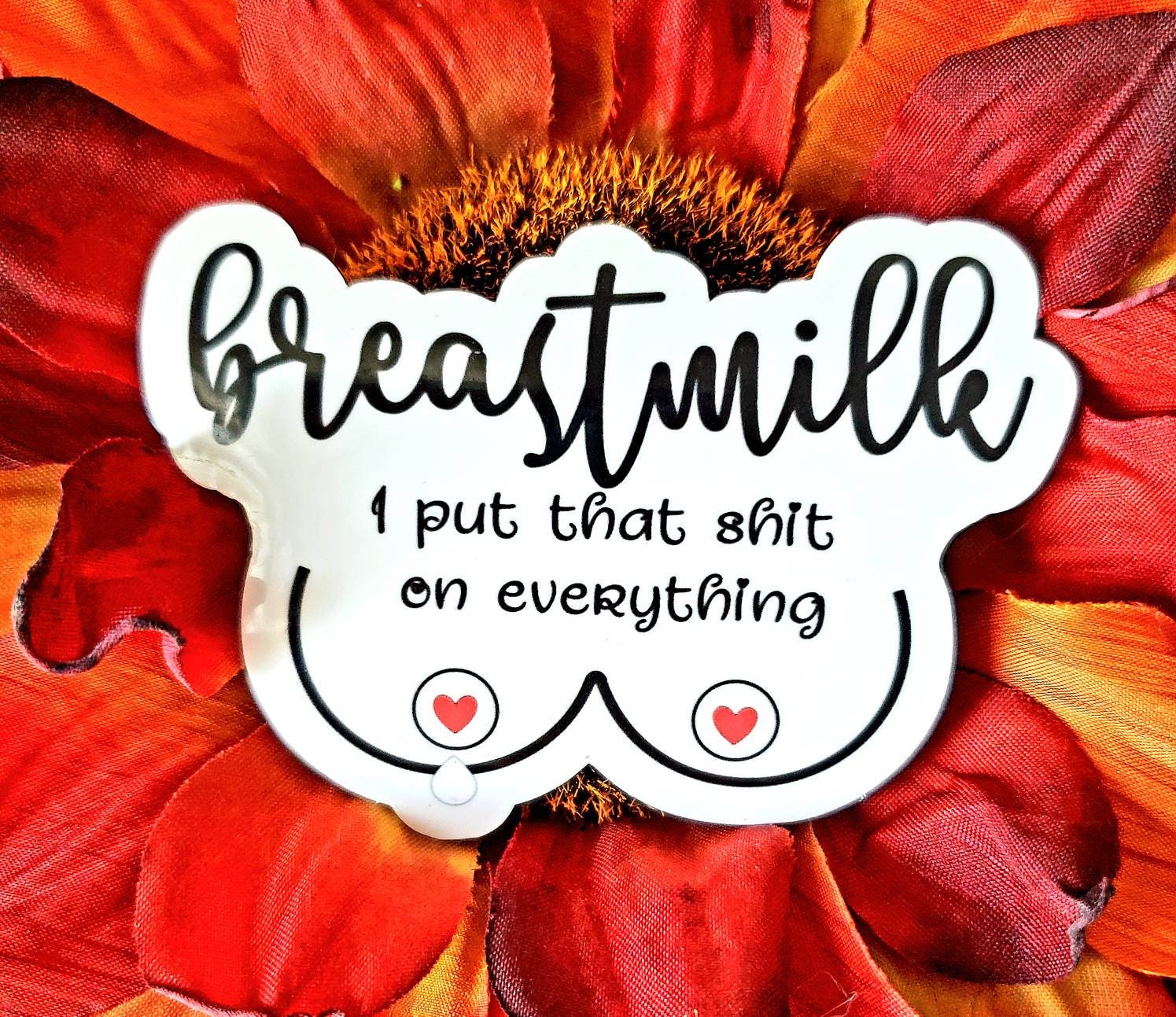 Breastfeeding sticker, pump sticker, breast pump decor, breastfeeding sticker, breastmilk sticker, nursing mom gift, mother's day gift