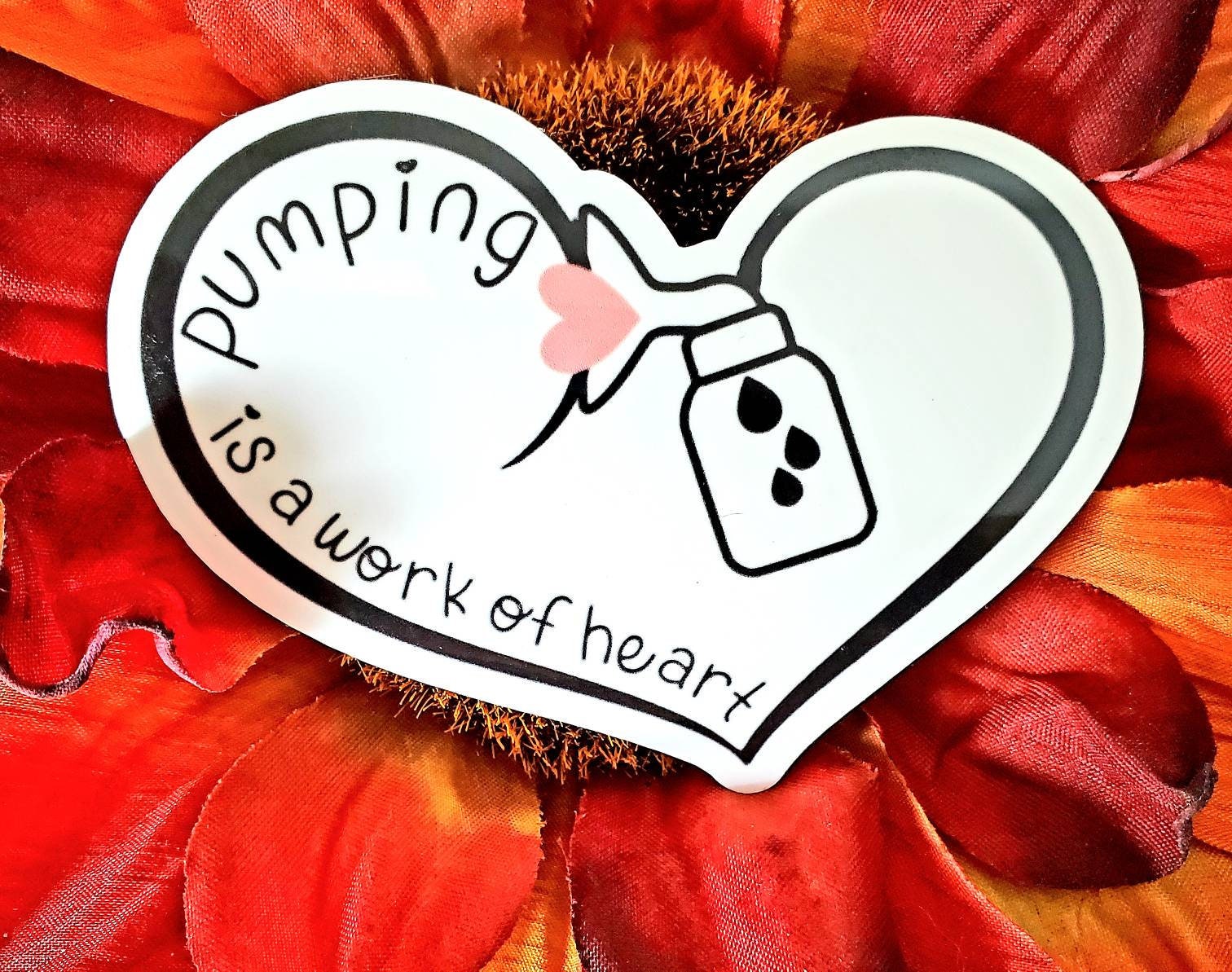 Breastfeeding sticker, pump sticker, breast pump decal, breastfeeding decal, breastfeeding sticker, star bucks logo  sticker, nursing mom