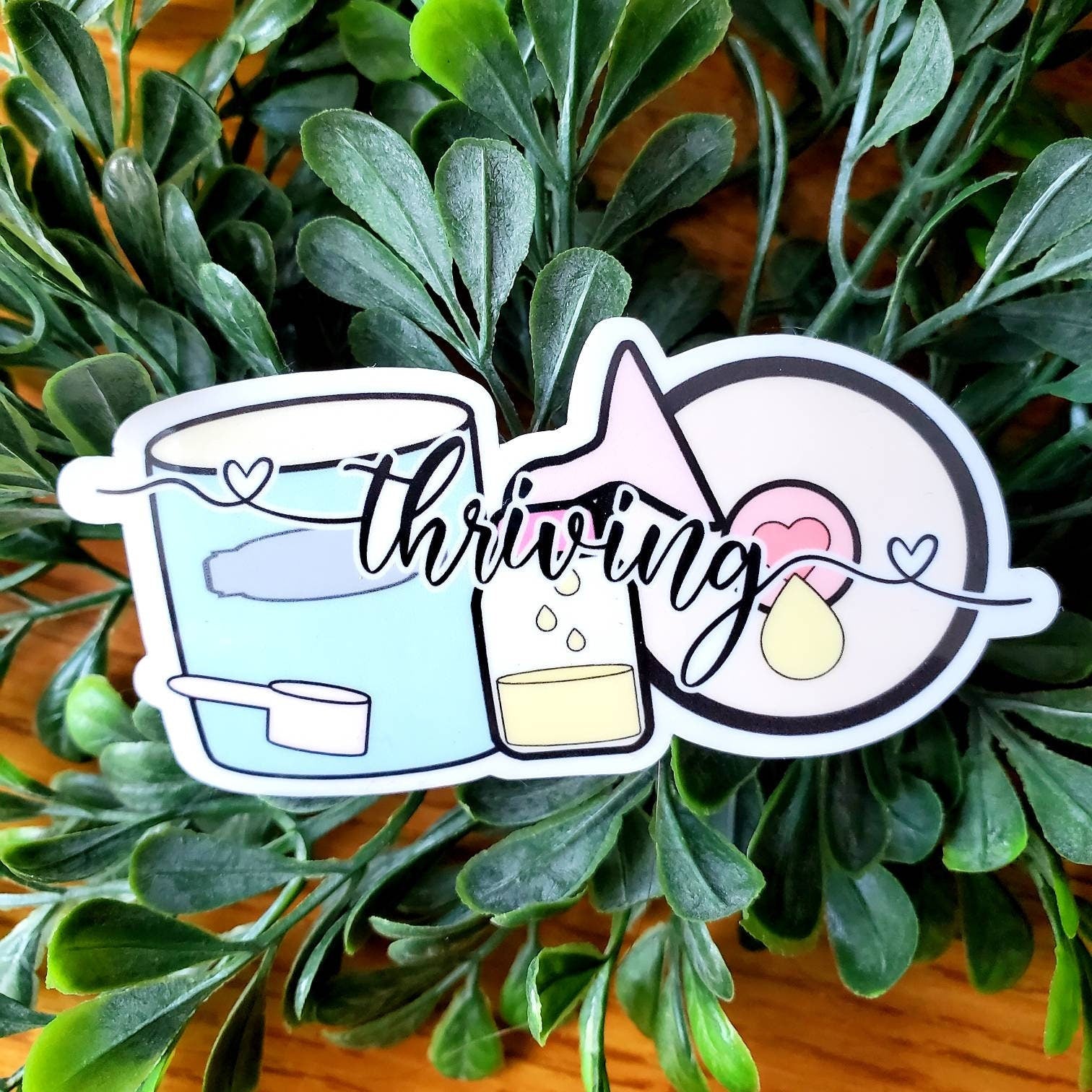 Breastfeeding sticker, pump sticker, breast pump decal, breastfeeding decal, breastfeeding sticker, star bucks logo  sticker, nursing mom