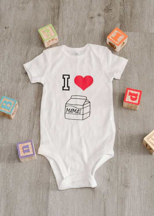 Breastfeeding baby onsie, titty bar onsie, baby onsie, breastfeeding gifts, boobery, mom and me set