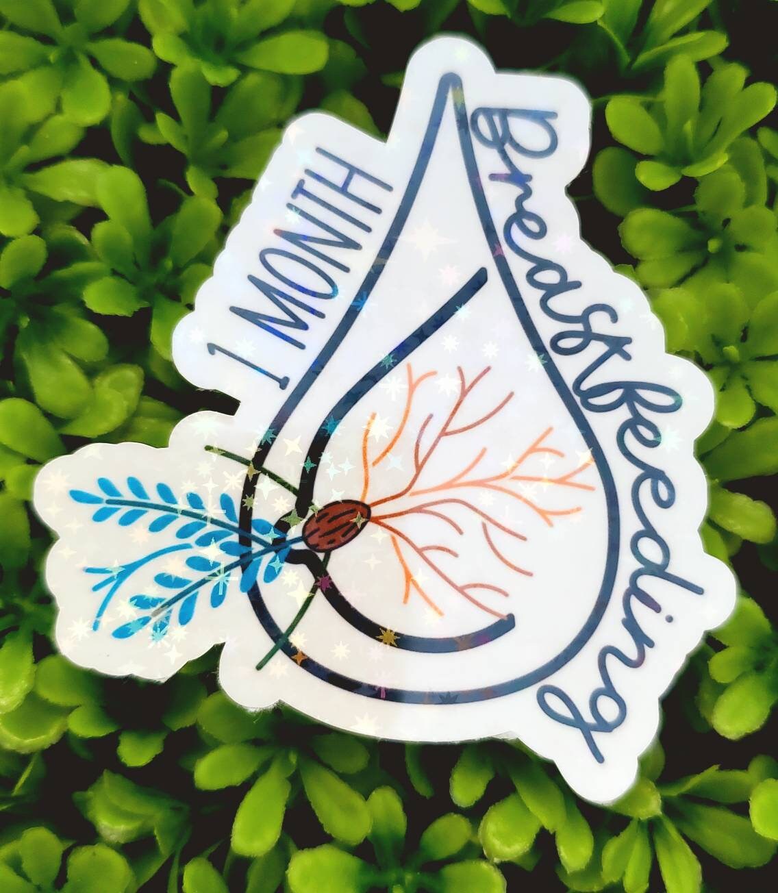 Breastfeeding sticker, breastfeeding milestone sticker, pumping milestone sticker,  year breastfeeding sticker, breastfeedkng accomplishment