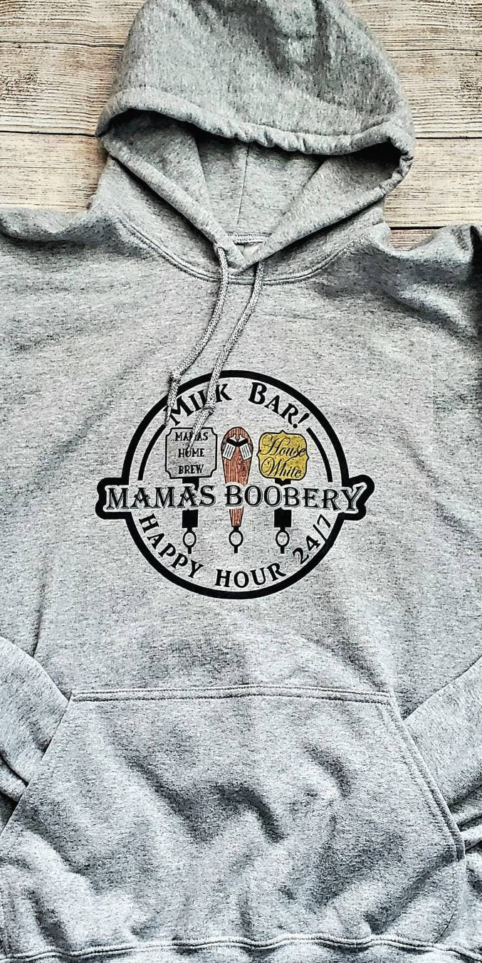 Boobery hoodie, mamas brewing co sweatshirt, mamas christmas sweatshirt, breastfeeding jacket, breastfeeding mom Christmas gift, mamas boob