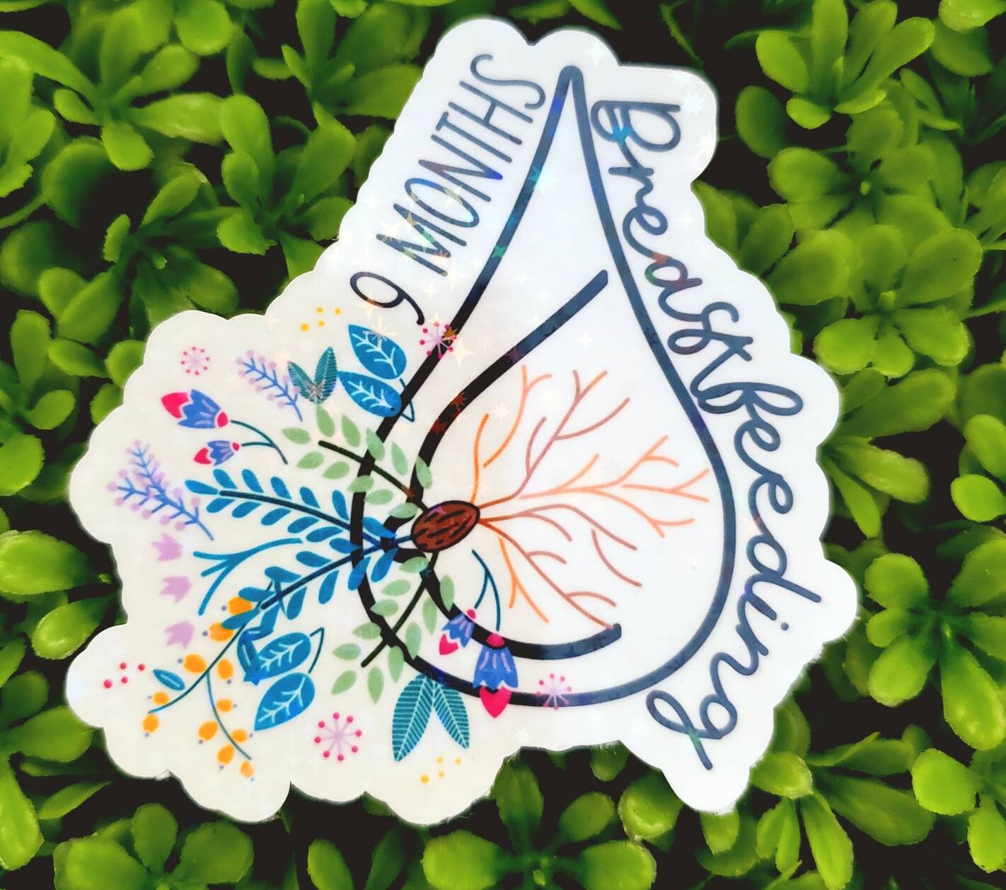 Breastfeeding sticker, breastfeeding milestone sticker, pumping milestone sticker,  year breastfeeding sticker, breastfeedkng accomplishment