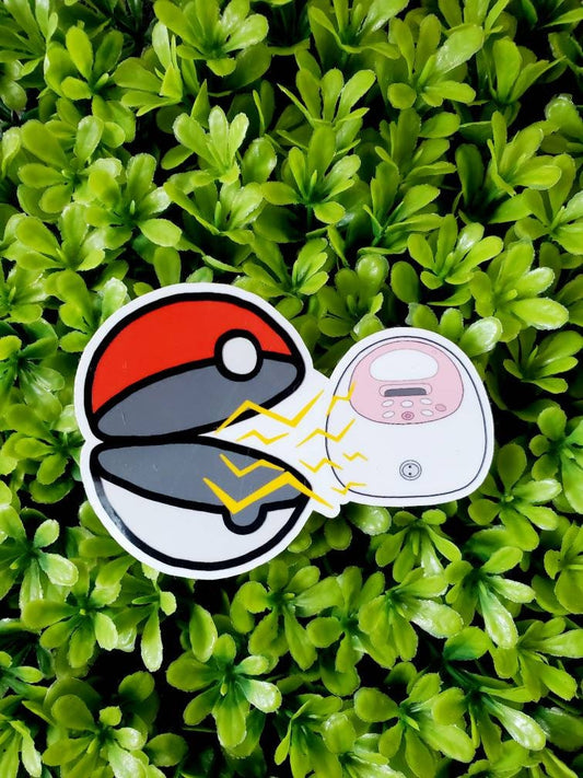 Breastfeeding sticker, pump sticker, breast pump decal, breastfeeding decal, breastfeeding sticker, star bucks logo  sticker, nursing mom